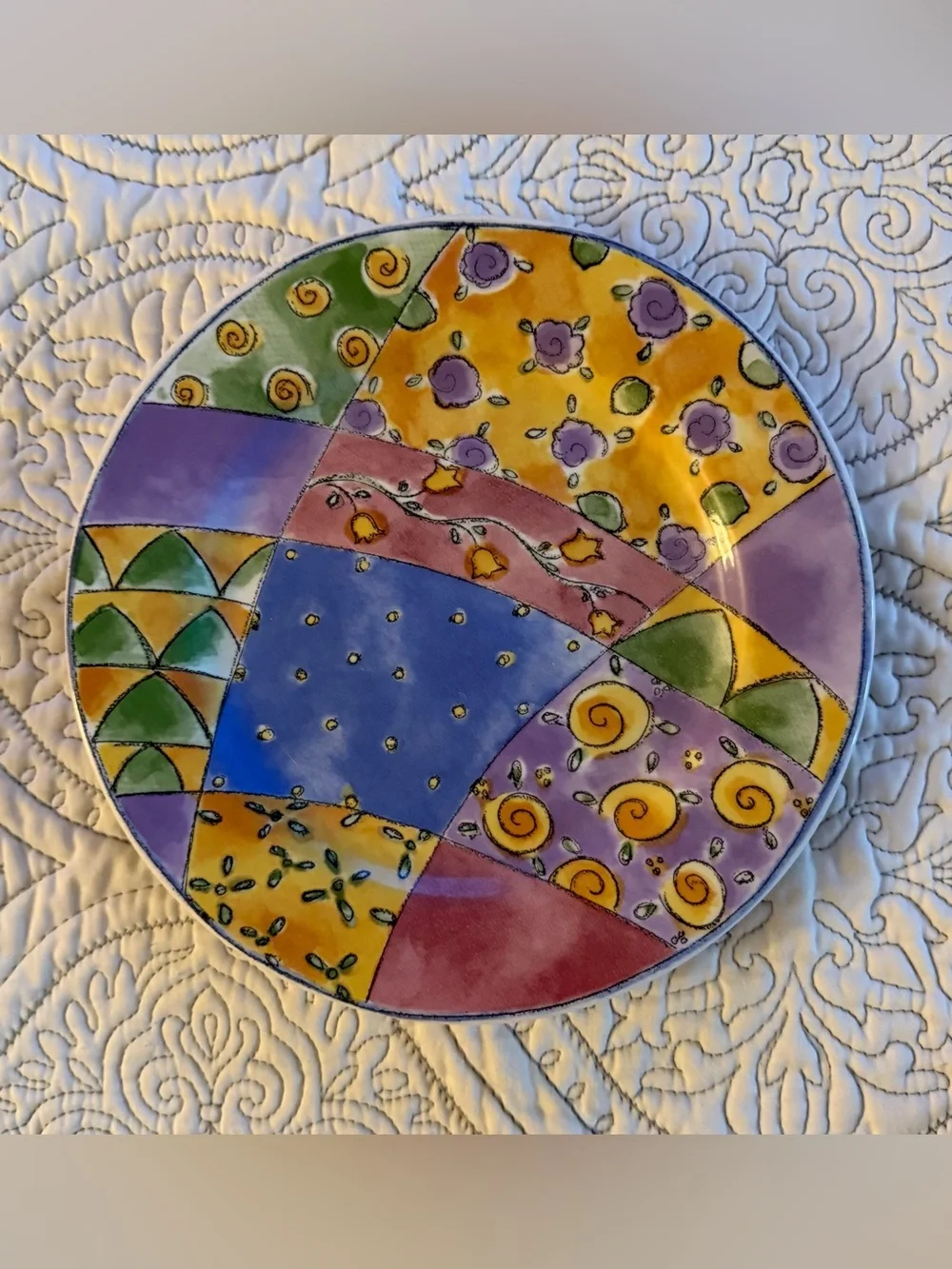 The Sweet Shoppe by Sango Set of 6 Salad Plates 7 7/8” Diameter